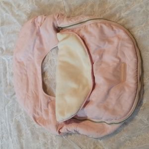 JJ COLE COLLECTIONS PINK BABY CAR SEAT COVER